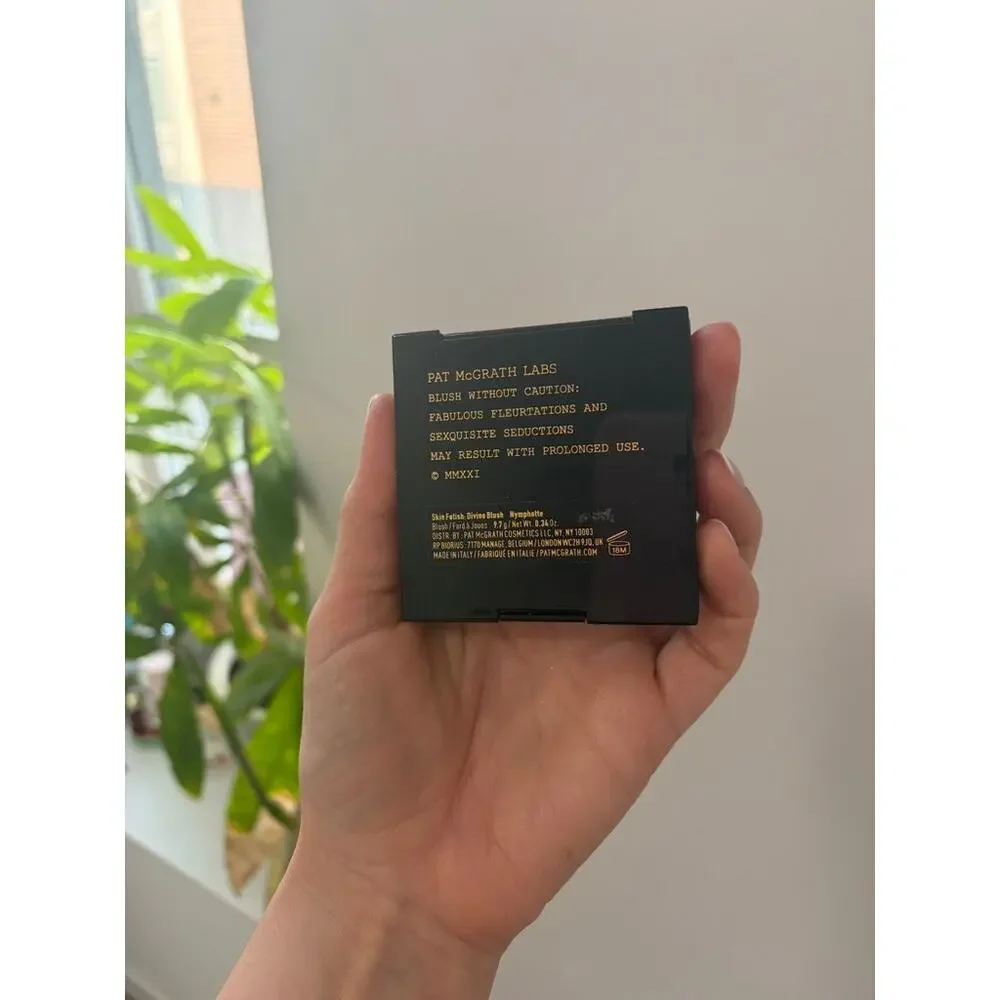 NEW Pat McGrath Divine Blush in Nymphette Rose Pink